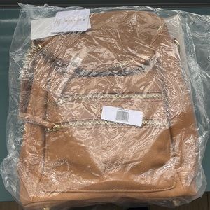 New MMS large mini backpack vegan leather